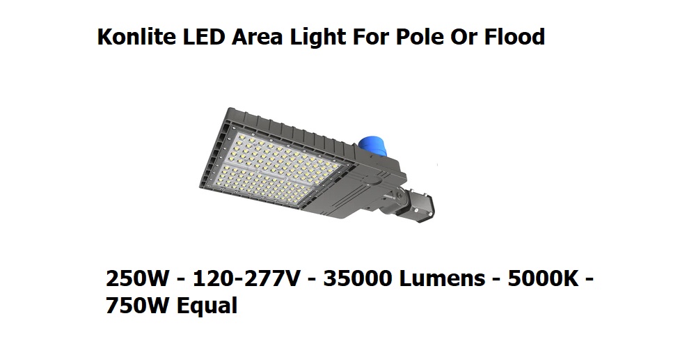 LED Parking Lot and Street Lights Mount Types and Wiring