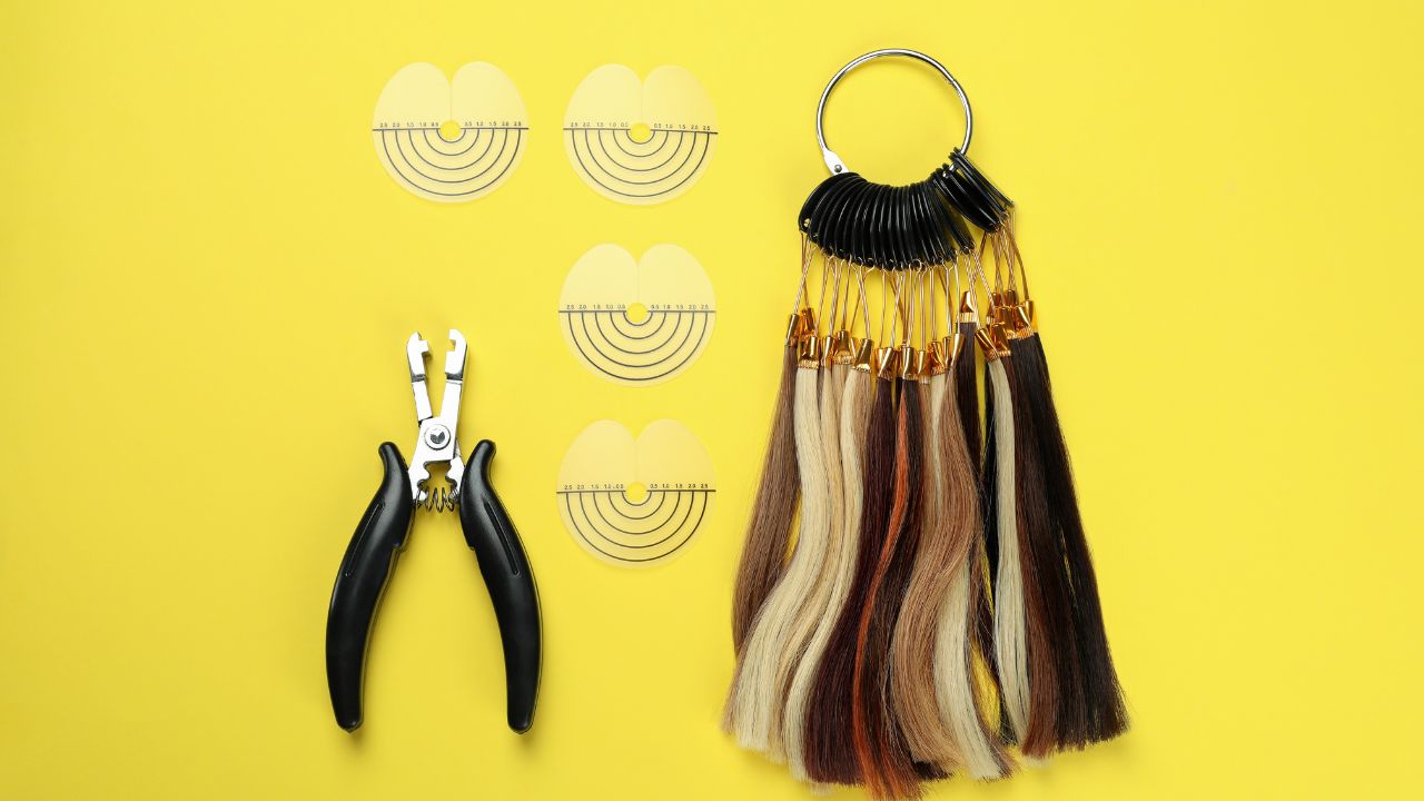 Say Goodbye to Guesswork: Use Color Rings for Accurate Hair Matching with Extensions